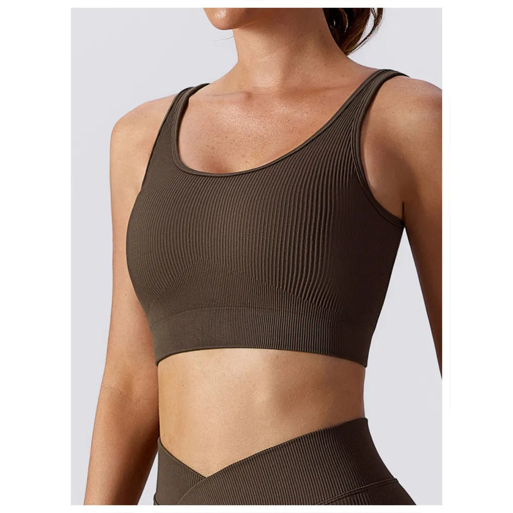 Bfitamazing - B|Fit ADVANCE Top - Coffee
