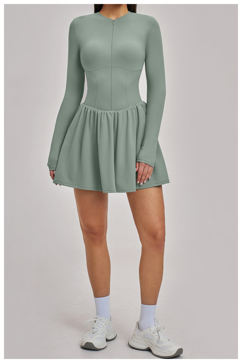 drop waist tennis dress B|Fit LITE M / Black 4% Spandex (Performance Knit) Production Time:15 Days Vendor: XiRENA Prom Dresses For Juniors