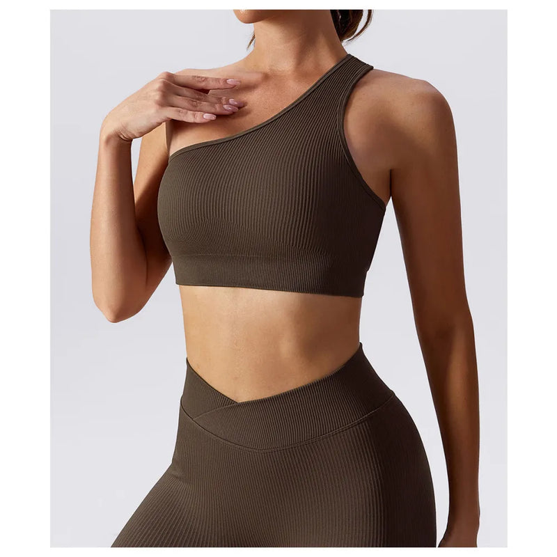 B|Fit ADVANCE Crop Top - Coffee