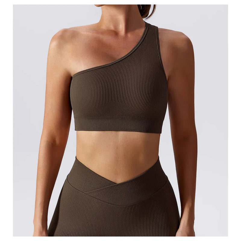 B|Fit ADVANCE Crop Top - Coffee