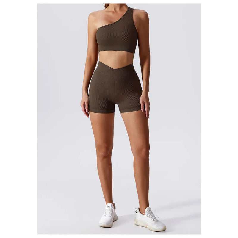 B|Fit ADVANCE Crop Top - Coffee