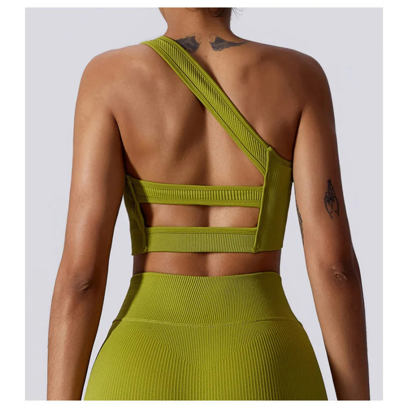 B|Fit ADVANCE Crop Top - Olive