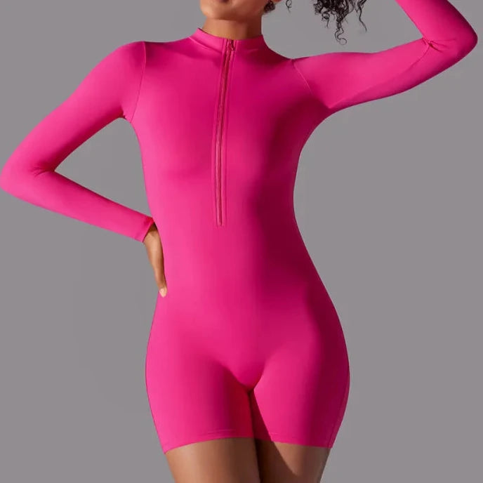 B|Fit CONTOUR Unitard - Hot Pink