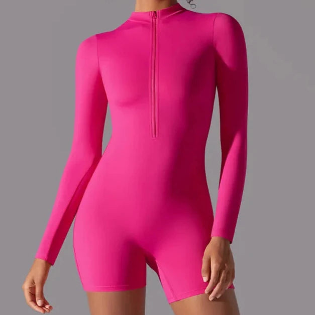 B|Fit CONTOUR Unitard - Hot Pink