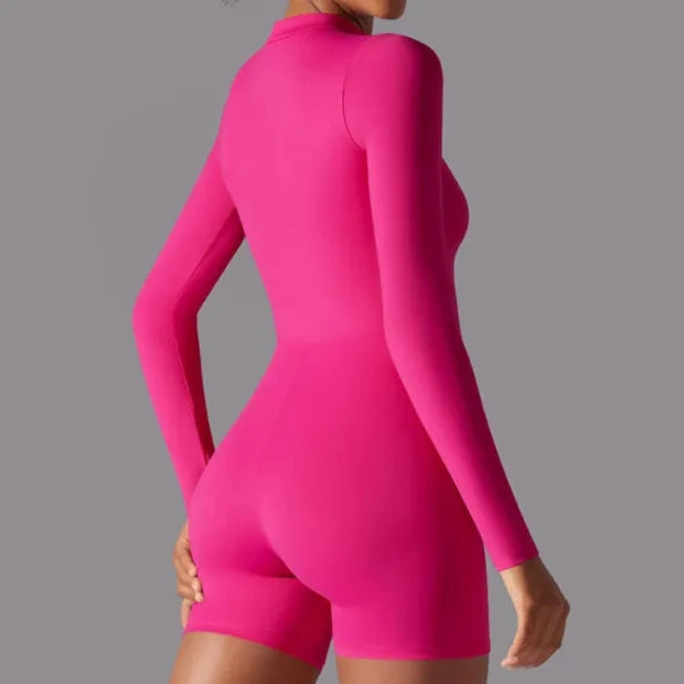 B|Fit CONTOUR Unitard - Hot Pink