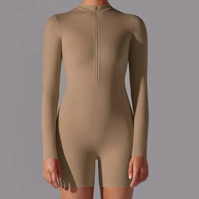 B|Fit CONTOUR Unitard - Tan