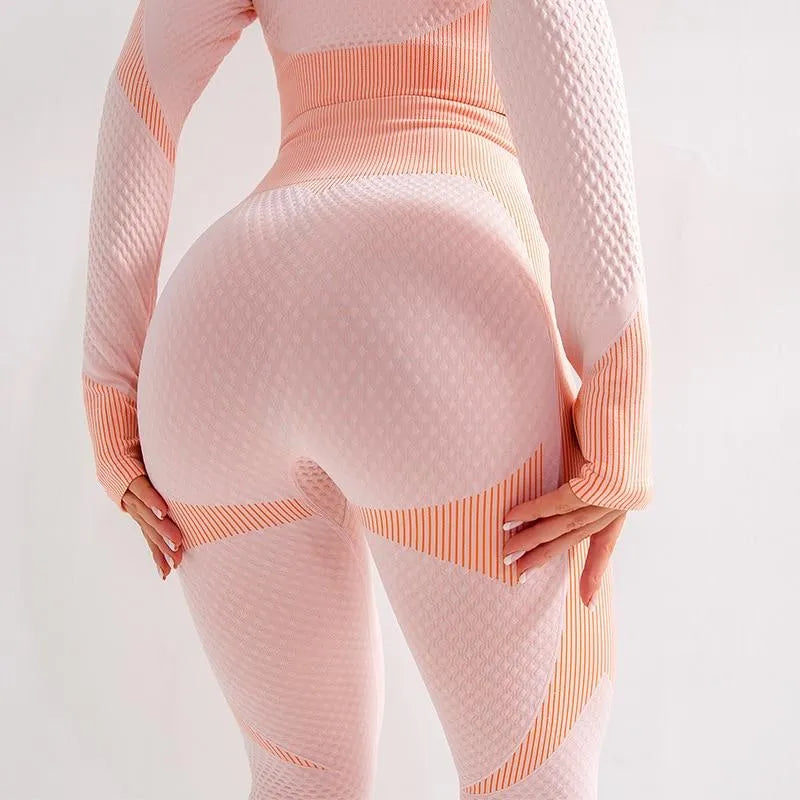 B|Fit FLEX Full Length Legging - Peaches and Cream