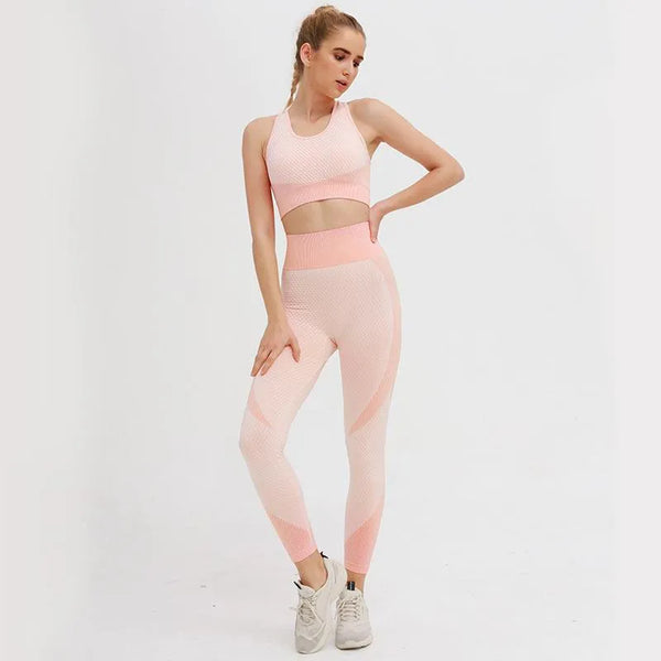 B|Fit FLEX Sports Crop - Peaches and Cream