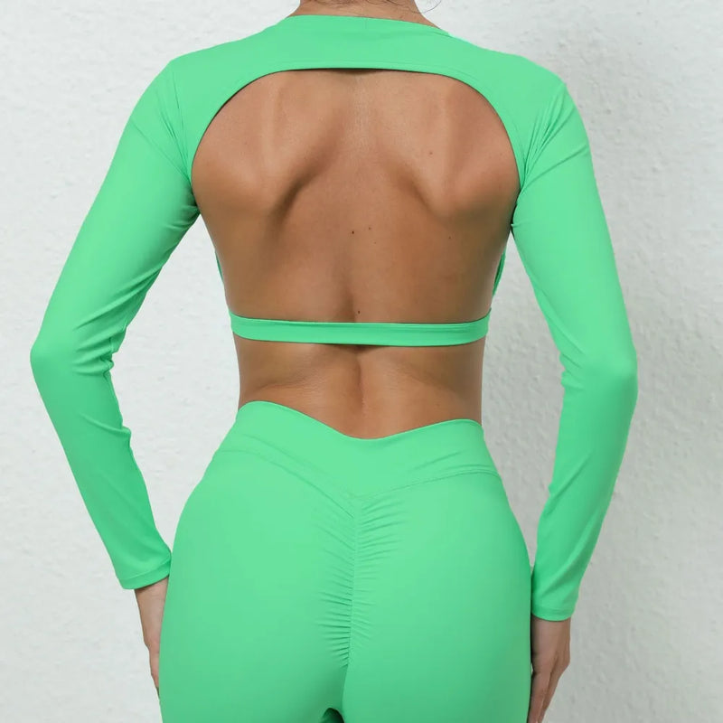 B|FIT PRIME Long Sleeve Top - Green