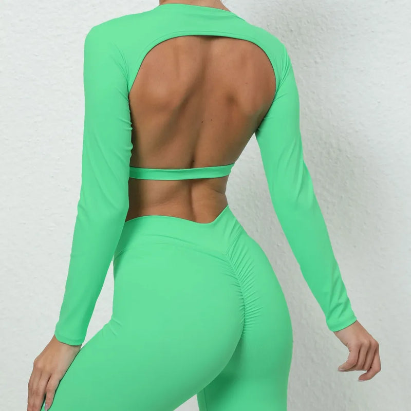 B|FIT PRIME Long Sleeve Top - Green