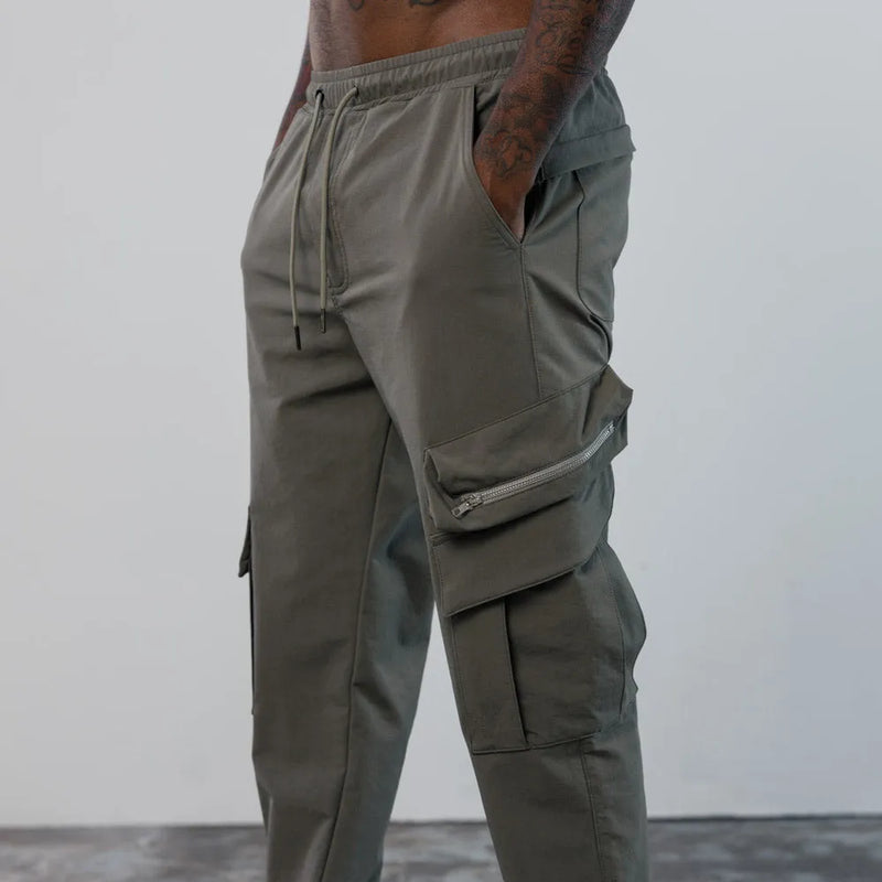 B|FIT SCULPT Cargo Trousers - Grey