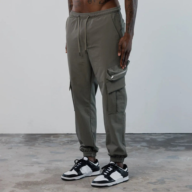 B|FIT SCULPT Cargo Trousers - Grey