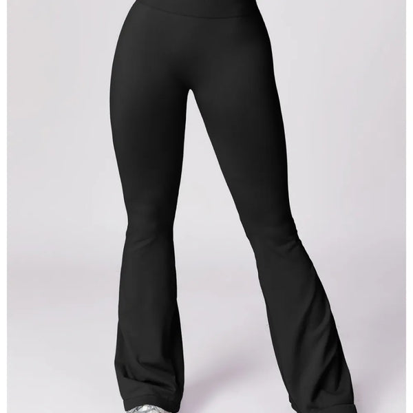 B|FIT TRACK Flare Leggings - Black