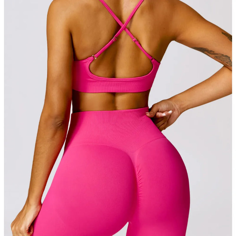 B|FIT TRACK Sport Bra - Hot Pink