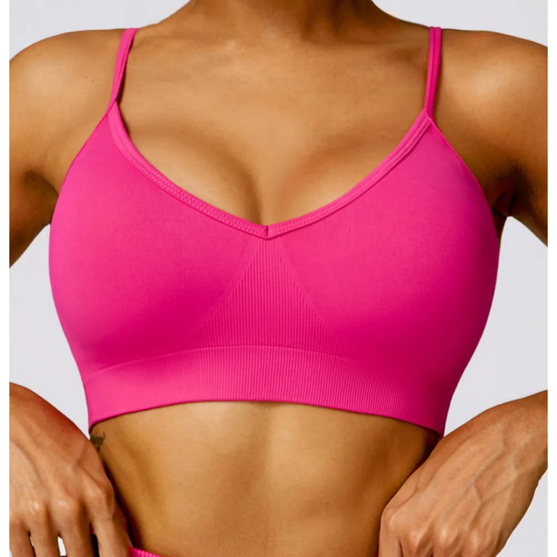 B|FIT TRACK Sport Bra - Hot Pink