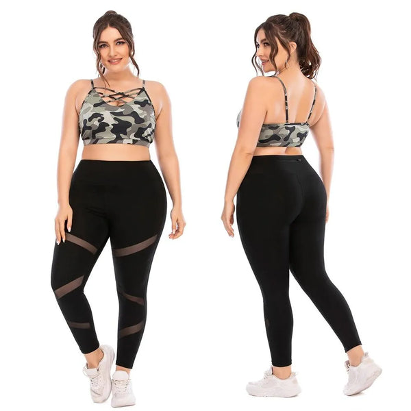 B|Fit VAPOR Army Leggings