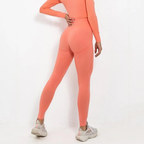 B|Fit ZOOM Full Length Legging - Bright Peach