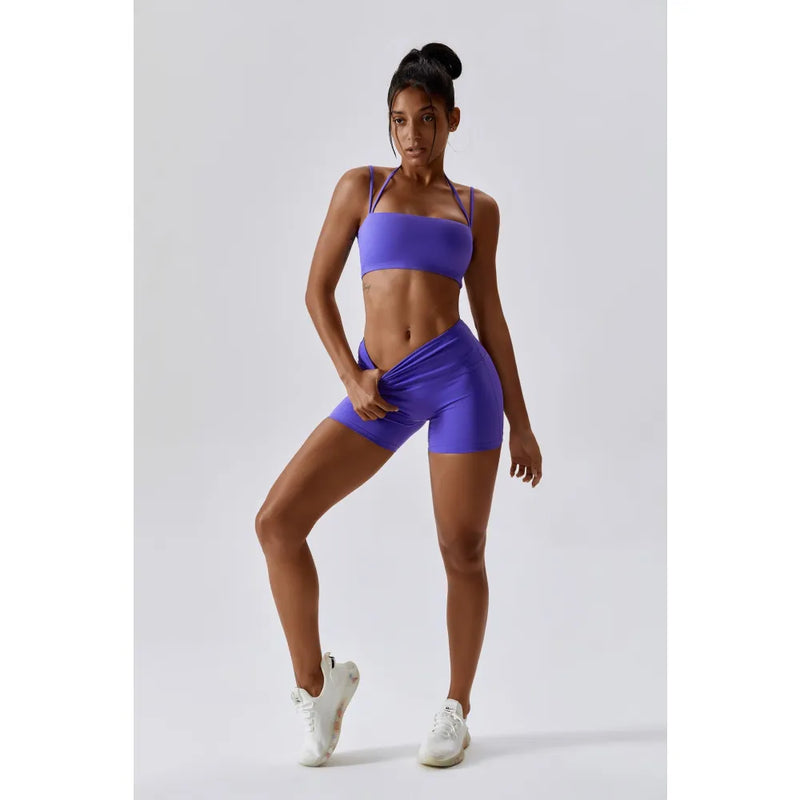 B|Fit STUDIO LUXE Shorts - Purple