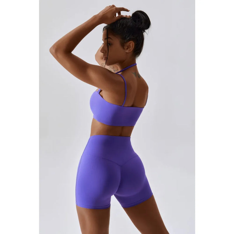 B|Fit STUDIO LUXE Shorts - Purple