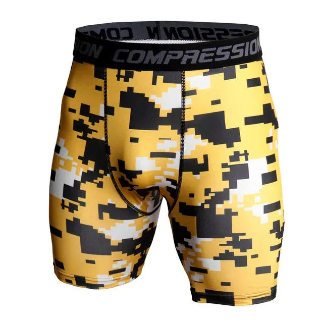 B|Fit X.1 Baselayer Shorts - Dark Yellow
