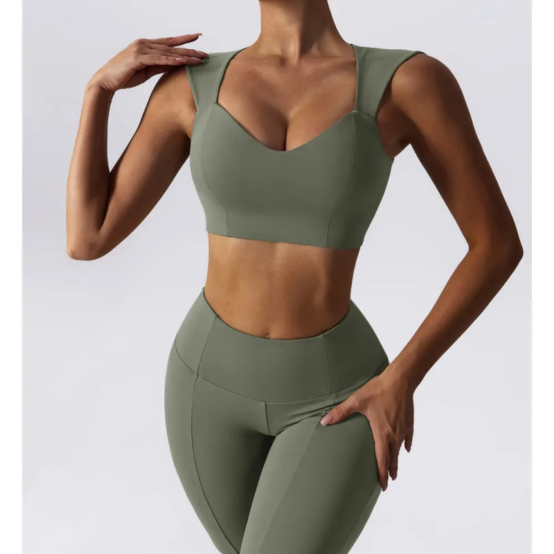 B|Fit YOGA Top - Olive