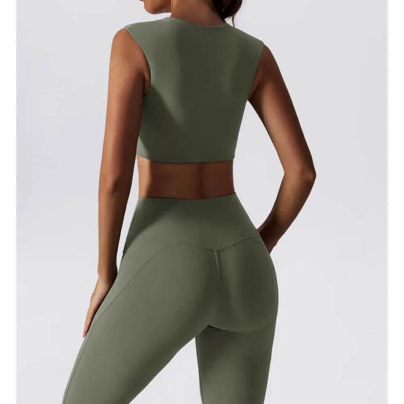 B|Fit YOGA Top - Olive
