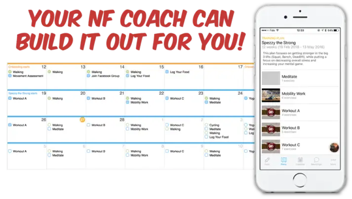Your coach can build a workout for you!